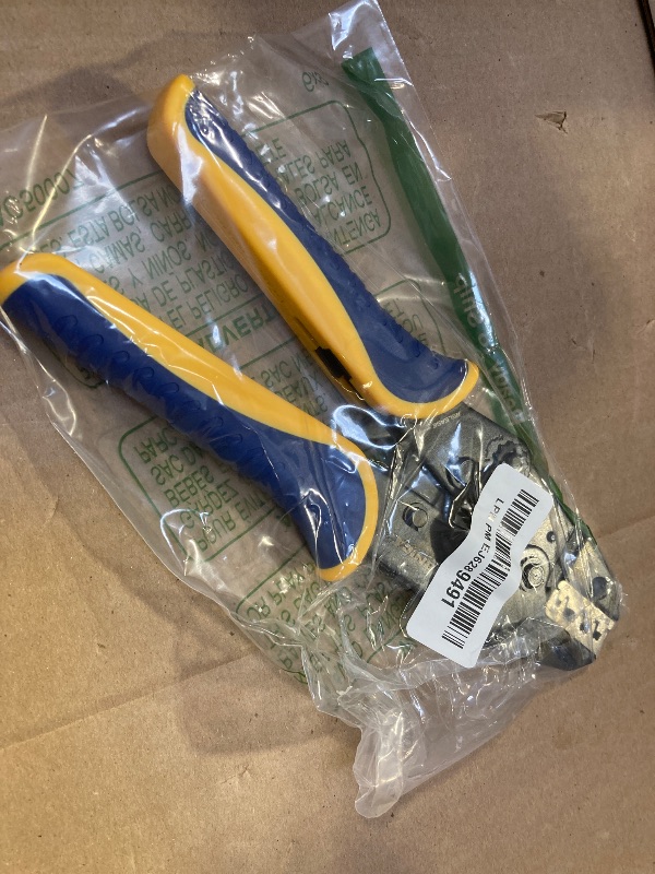 Photo 1 of Haisstronica Crimping Tool for Non-Insulated Open Barrel Terminals Receptacles,AWG 20-10 Ratchet Wire Crimper Tool,Wire Terminal Crimper HS-5327