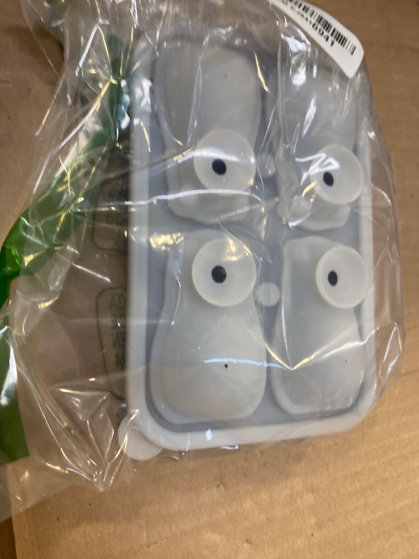 Photo 1 of ACOOKEE Capybara Ice Cube Tray Fun Shapes, Odd Novelty Cute Capybara Gifts Stuff, 2.2" Large Silicone Whiskey Ice Mold for Cocktails,Bourbon,Brandy, w/Funne
