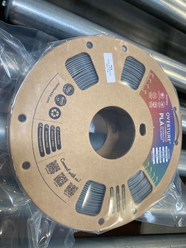 Photo 1 of   3D Printer Filament  Grey