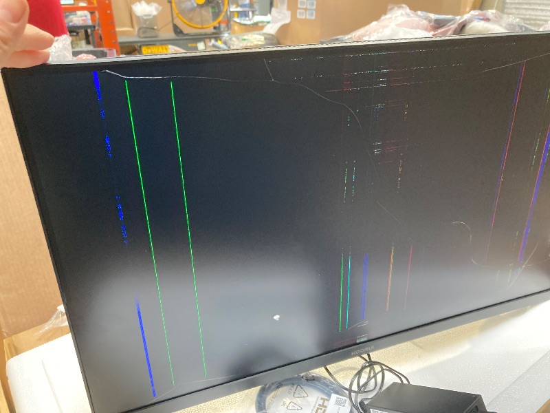 Photo 1 of KOORUI Gaming Monitor, 27" 200Hz Fast IPS, FHD HDR400 Display Computer Monitor, 1ms PC Screen, 90% DCI-P3, Adaptive Sync, 75x75 mm VESA Mountable, Tilt Adjustable, HDMI 2.0, DP 1.4

