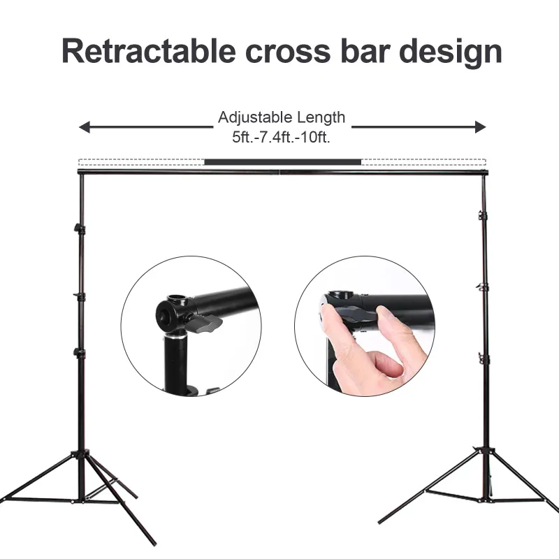 Photo 1 of  Adjustable Background Stand for Parties & Studio Photography
