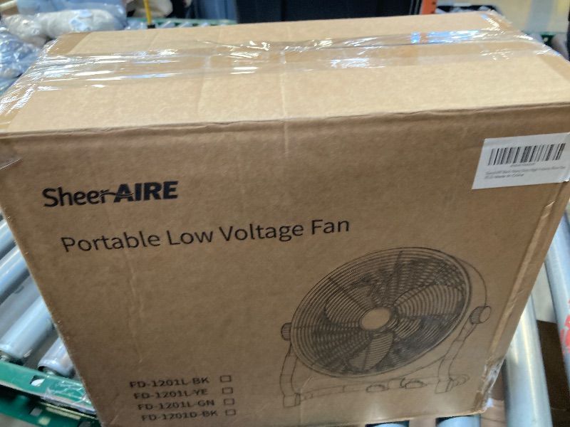 Photo 1 of 15" Rechargable Battery Operated Fan for Camping,12 Speeds Cordless Floor Fan?Rechargeable Portable Fan for Travel Indoor Outdoor, 12000mAh, 360°Manual Tilt	