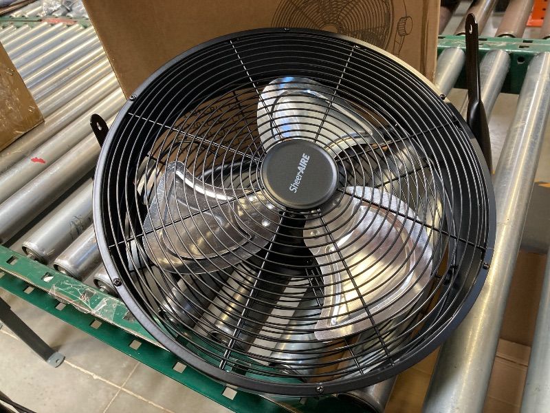 Photo 1 of 15" Rechargable Battery Operated Fan for Camping,12 Speeds Cordless Floor Fan?Rechargeable Portable Fan for Travel Indoor Outdoor, 12000mAh, 360°Manual Tilt	