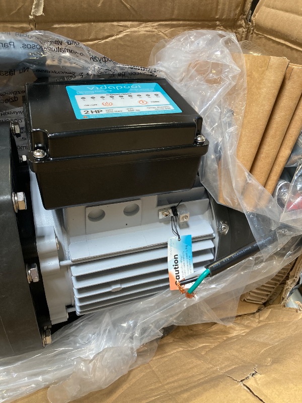 Photo 1 of In/Above Ground Pool Pump, Self Primming High Flow (Single Speed, 3HP, 8964 GPH, 220V)
