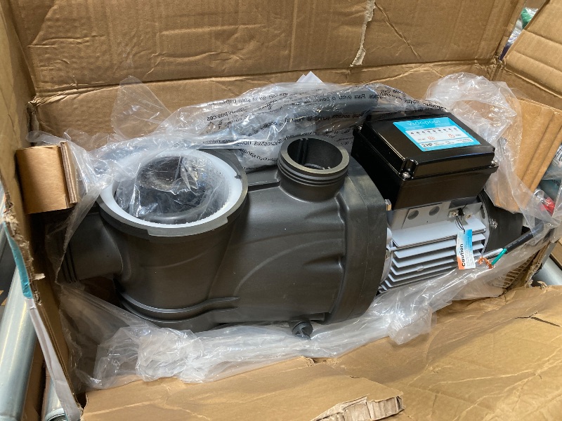 Photo 1 of In/Above Ground Pool Pump, Self Primming High Flow (Single Speed, 3HP, 8964 GPH, 220V)
