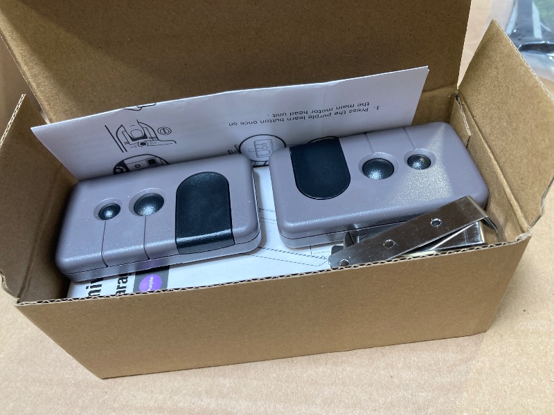 Photo 1 of 2 for Sears Craftsman Garage Door Remote 139.53753 53753 139.18191 HBW2028 371LM, Work with Purple Learn Button ONLY(2006-2013),1 for Garage Door Opener Keypad,877max G940EV-P2 CMXZDCG440 Universal