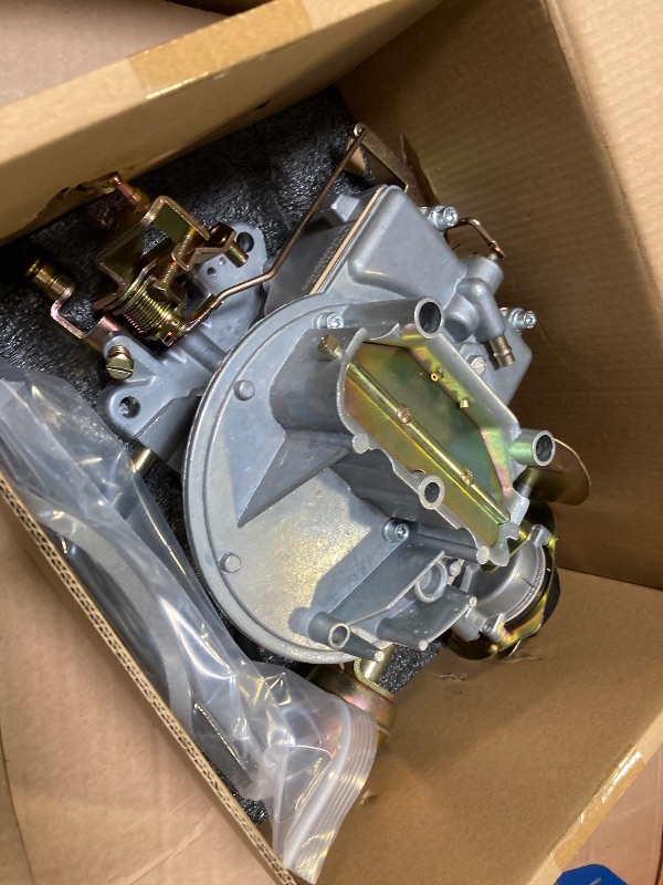 Photo 1 of 2-Barrel Carburetor Carb 2100A800 Replacement for 1973-1986 Ford Truck 302, 351, 400 Engine with Electric Choke, Ford Mustang F100 F250 F350 Comet Weonefit