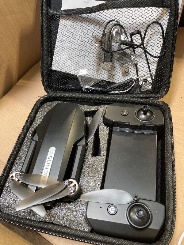 Photo 1 of GPS Drone with Camera for Adults, 2K HD FPV Drones with Auto Return, Follow Me, Circle Fly, Waypoint Fly, Stable Hover, Brushless Motor, Foldable 5G Transmission Remote Control Quadcopter