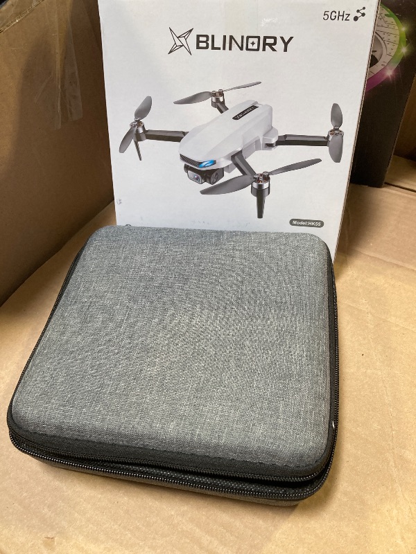 Photo 1 of GPS Drone with Camera for Adults, 2K HD FPV Drones with Auto Return, Follow Me, Circle Fly, Waypoint Fly, Stable Hover, Brushless Motor, Foldable 5G Transmission Remote Control Quadcopter