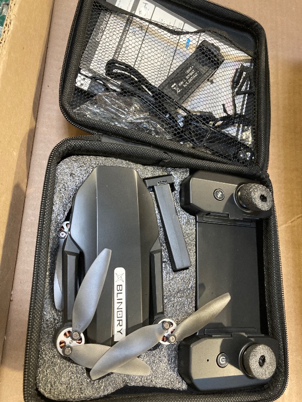 Photo 1 of GPS Drone with Camera for Adults, 2K HD FPV Drones with Auto Return, Follow Me, Circle Fly, Waypoint Fly, Stable Hover, Brushless Motor, Foldable 5G Transmission Remote Control Quadcopter