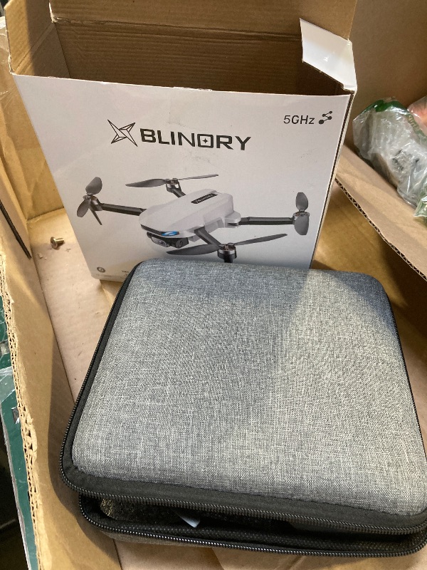 Photo 1 of GPS Drone with Camera for Adults, 2K HD FPV Drones with Auto Return, Follow Me, Circle Fly, Waypoint Fly, Stable Hover, Brushless Motor, Foldable 5G Transmission Remote Control Quadcopter