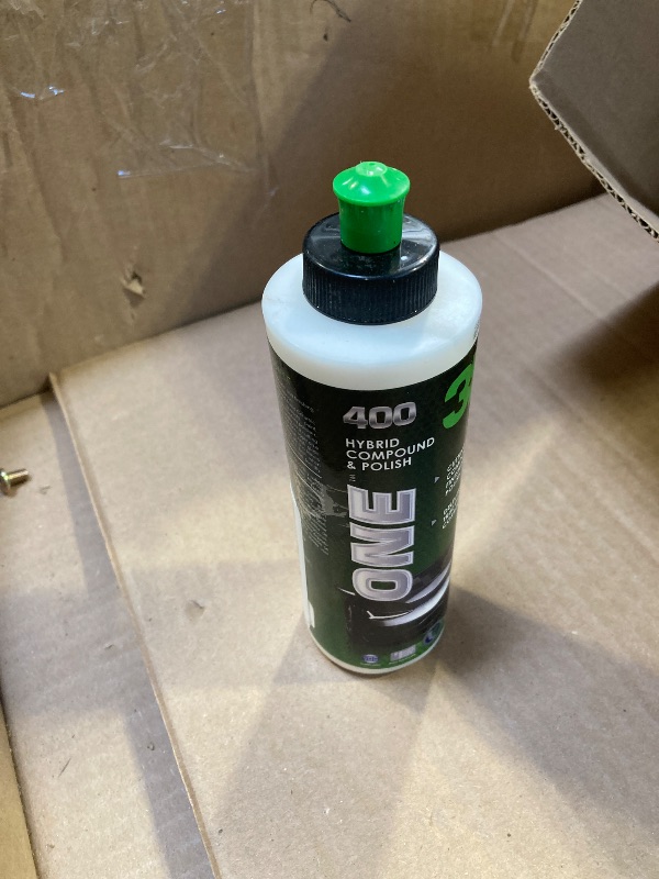 Photo 1 of 3D One Car Scratch & Swirl Remover Hybrid Rubbing Compound & Polish Buffing Compound for True Paint Correction 8oz Made in USA