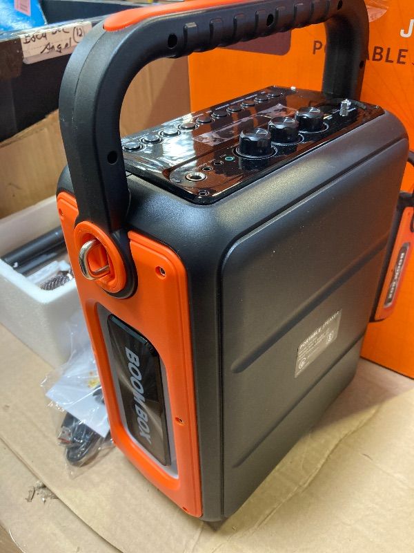 Photo 1 of BOGO Free at Bundle! Karaoke Machine for Adults, 24H Playtime Portable Bluetooth Speaker w/2 Wireless Microphones, TWS, Bluetooth 5.3, Bass/Treble Boost for Outdoor Singing, Home Parties & DJ Night