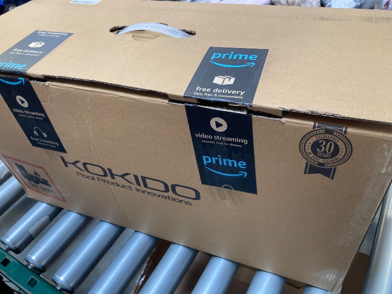 Photo 1 of KOKIDO Rechargeable Heavy-Duty Pool Vacuum,6X Suction,Powerful Dual Filtering-Standard and Fine, Powerful Whole Pool Fast Cleaning, Inground & Above Ground Pools, XTROVAC 710