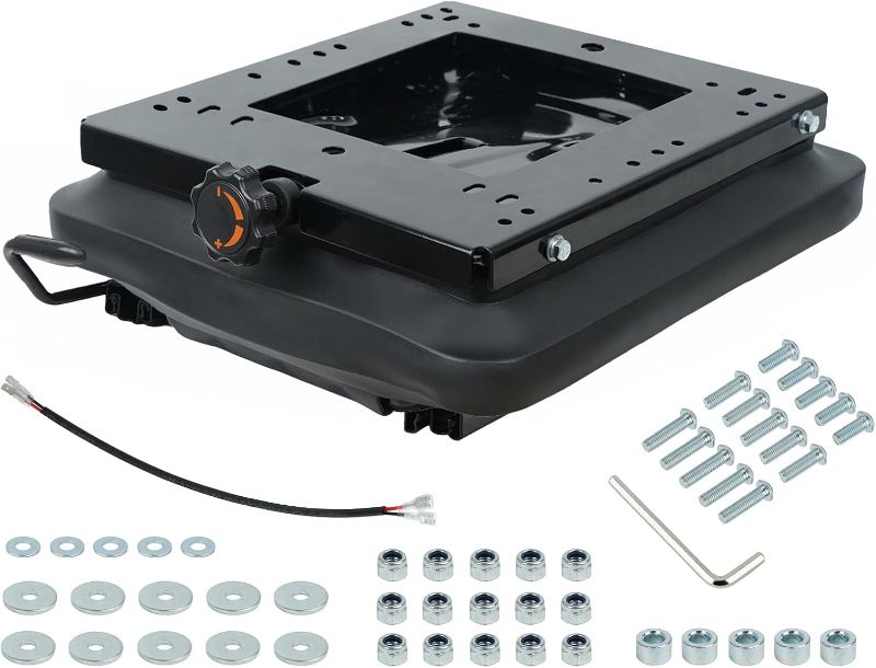 Photo 1 of Suspension Kit with Slider Track for Zero Turn Lawn Mower Tractor Forklift, Compatible with Most Aftermarket Seats - Same Day Shipping
