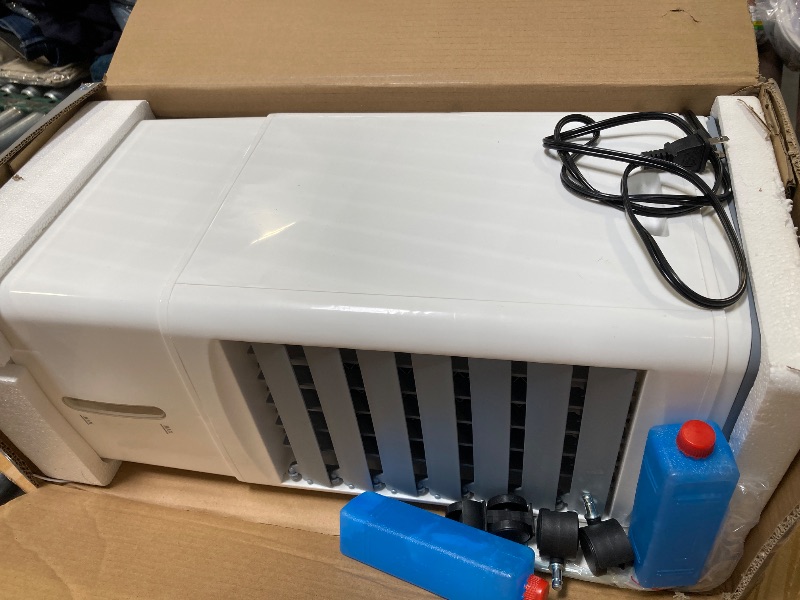 Photo 1 of Windowless Portable Air Conditioners with Remote, 3-IN-1 Evaporative Air Cooler with Display, 2.64-Gal Tank for 10H Cooling, 3 Modes & 6 Speeds, 60° Oscillation, 12H Timer, Swamp Cooler for Indoors
