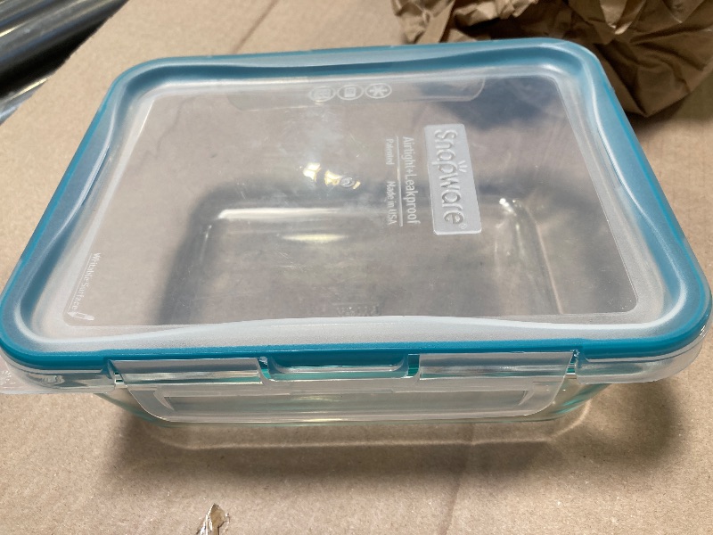 Photo 1 of Snapware Clear Food Storage Container Clear