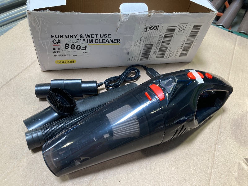 Photo 1 of   Car Vacuum Cleaner Cordless Portable
