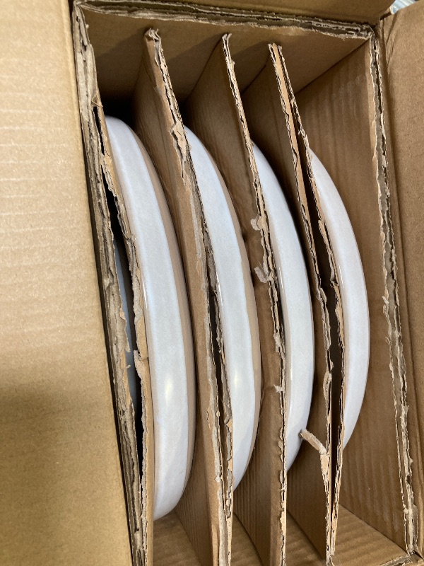 Photo 1 of Better Homes & Gardens Collins Cream Stoneware 12-Piece Dinnerware Set
