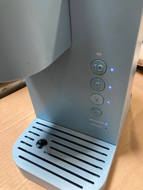 Photo 1 of Keurig K-Express Essentials Single Serve K-Cup Pod Coffee Maker in Sky Blue