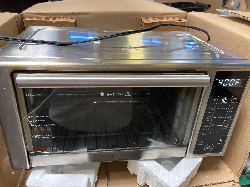 Photo 1 of Stainless Steel Air Fryer Toaster Oven
