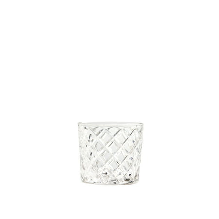 Photo 1 of 4pcs--Better Homes & Gardens Clear Diamond-Cut Glass Old Fashioned Whiskey Glass Tumbler 4 Pack
