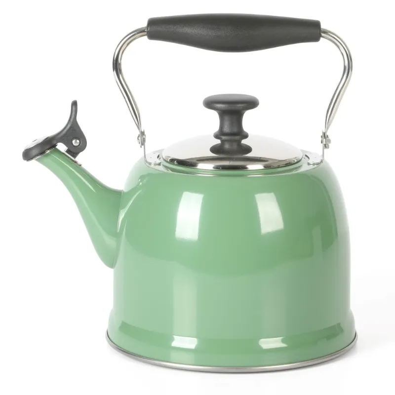 Photo 1 of Martha Stewart Kitchen Induction Stovetop Kettle with Lid, Stainless Steel, 9.05x9.05x8.27 inches