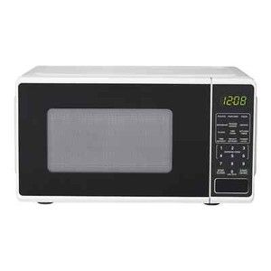Photo 1 of 0.7 Cu ft Countertop Microwave Oven, 700 Watts, White