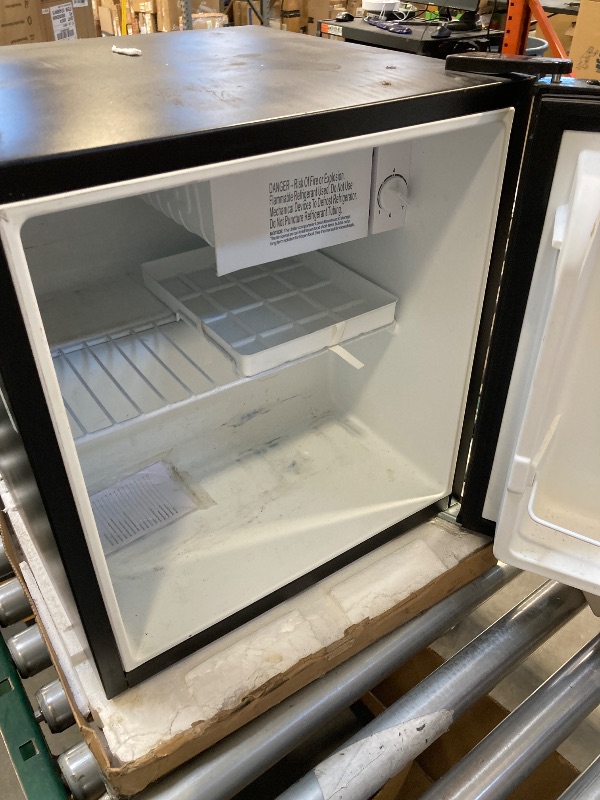 Photo 1 of **PARTS ONLY**--Galanz GL17BK 1.7 cu ft Single-Door Refrigerator, Black 