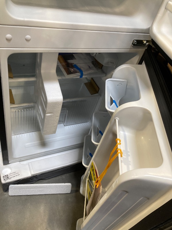 Photo 1 of Arctic King - 3.2 Cu Ft Two Door Mini Fridge with Freezer, Stainless Steel