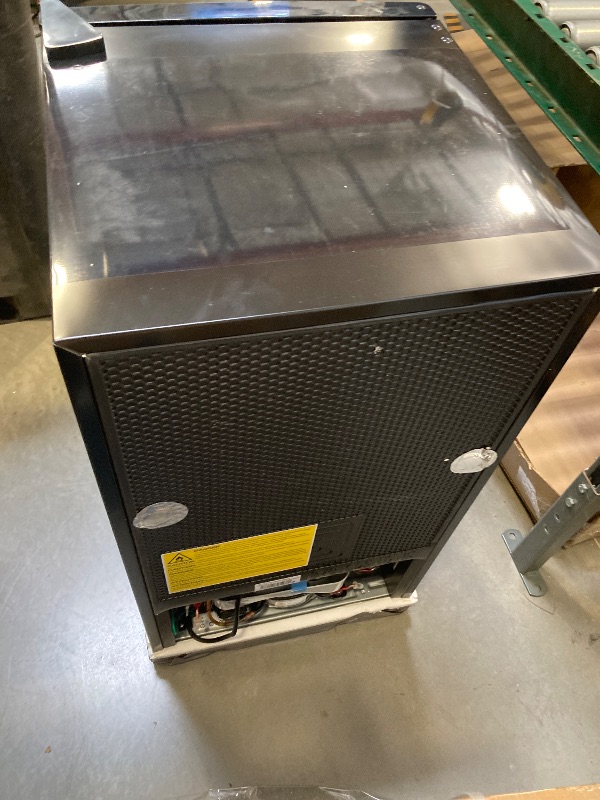 Photo 1 of Arctic King - 3.2 Cu Ft Two Door Mini Fridge with Freezer, Stainless Steel