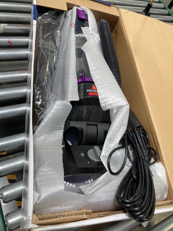 Photo 1 of Bissell PowerForce Helix Bagless Upright Vacuum 3313U, PET Friendly Carpet Cleaner, Lightweight, Powerful Suction, Easy Empty Dirt Tank, Washable Filter, Multi-Surface Cleaning, Home & Office Use