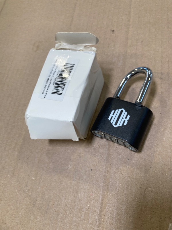 Photo 1 of 2Pcs 4 digit pad lock 