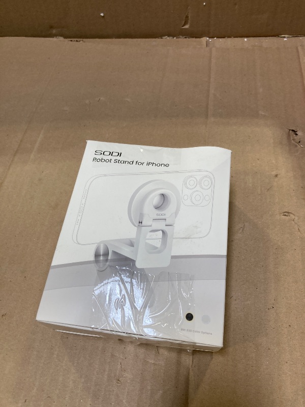 Photo 1 of SODI Continuity Camera Mount for Desktop Monitor & iMac, Detachable iPhone Webcam Mount, Adjustable Magnetic Phone Stand for iPhone 16 Pro/Max 15/14/13/12 and Mac TV 4K Display OS Ventura