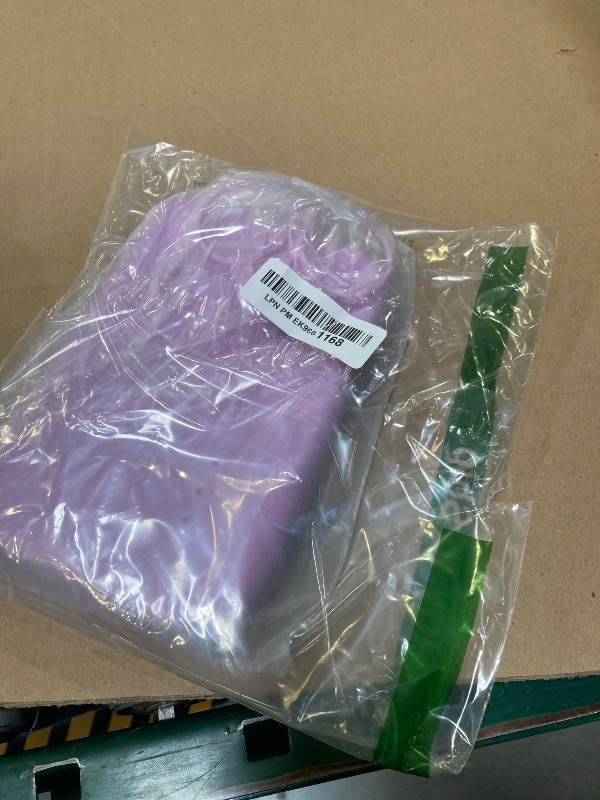 Photo 1 of 15-Pack Accessories Set for Bogg Bag - Large Size Silicone Phone Holder, Compatible with Various Sizes (Purple, Large)