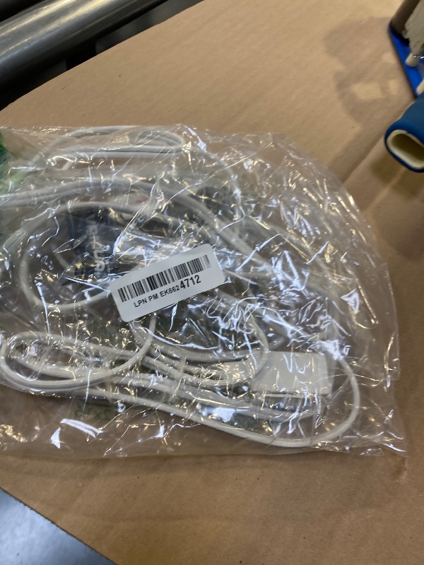 Photo 1 of 6FT Polarized White US 2-Prong Male-Female Extension Power Cord,16AWG 2 Prong Extension Cord2-Prong Male/Female Extension, Nema 1-15P to 1-15R