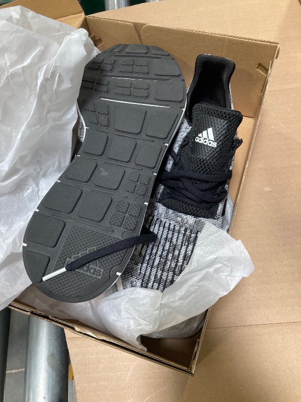 Photo 1 of adidas Men's Swift Run Legacy Sneaker, Core Black/CoreBlack/White, 10
