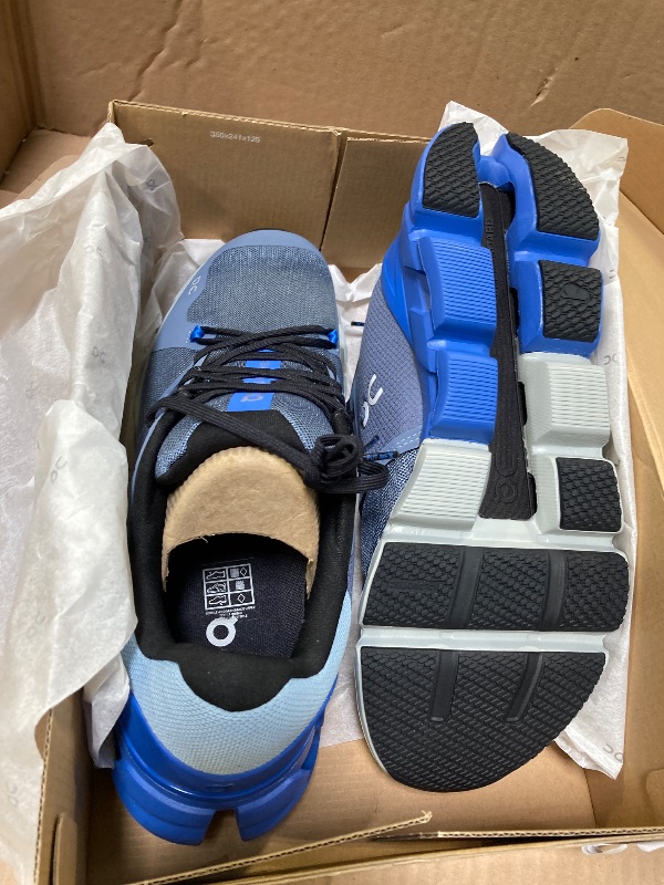 Photo 1 of On Cloudflyer 4 Men's Running Shoes, Metal | Lapis, US 11