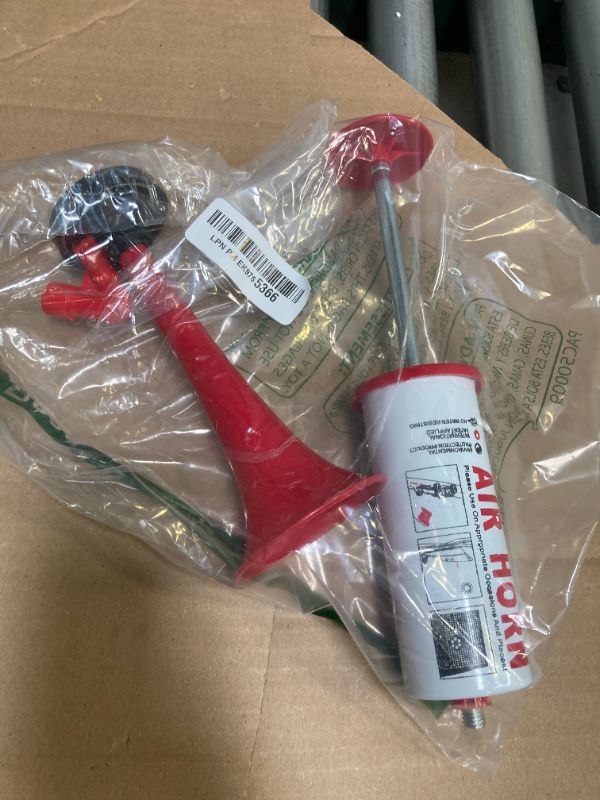 Photo 1 of Loud Air Horn, Chazcool Handheld Air Horn Loud Noise Maker Safety Boat Car Sports Events Bear Handheld Air Pump Horn Loud Safety Reusable Horn for Boats
