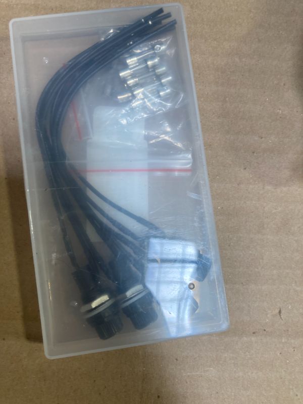 Photo 1 of Joinfworld Panel Mount Fuse Holder 5x20mm 12V DC 250V AC Screw Cap Fuse Holders with Pre-Soldered Wires and Fast-Blow Glass Tube Fuses - 5Pack