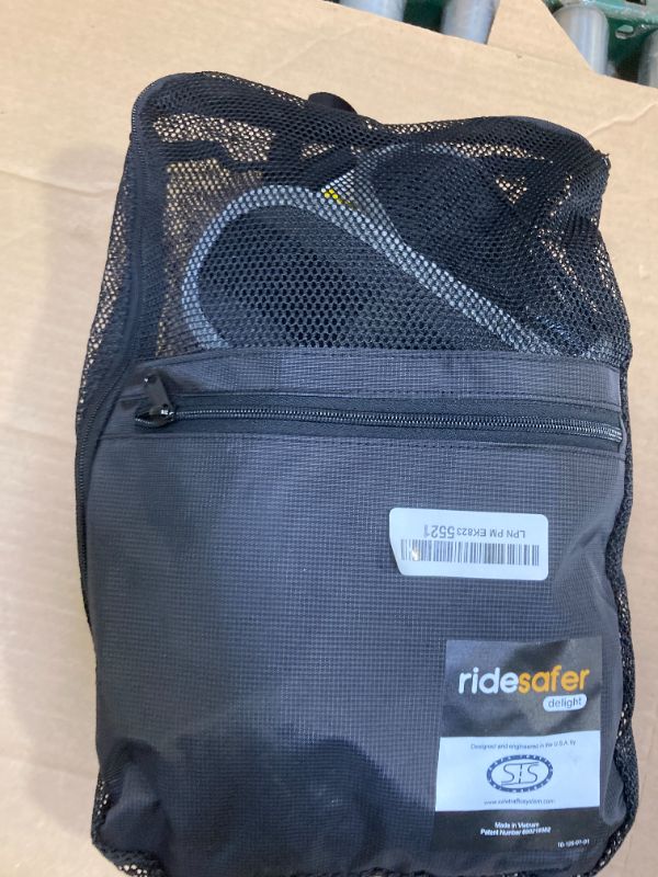 Photo 1 of RideSafer - Small Black, Lightweight, Compact, Portable Car Seat - Perfect for Travel and Everyday Child Safety