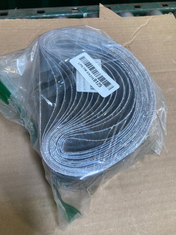 Photo 1 of 3" x 21" Zirconia Sanding Belts for Metal, 3 x 21 Inch Zirconia Metal Grinding Sand Paper, 16 PCS 4 Each of 60/80/120/240 Assorted Grits