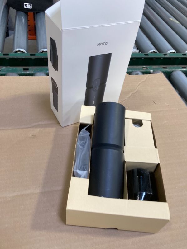 Photo 1 of HOTO Handheld Vacuum Cleaner Cordless, Desk Vacuum Cleaner Compressed Electric Air Duster 15000Pa Suction, 4-in-1 Portable Vortex Vacuum Dust Buster Air Blower for Computer, Keyboard