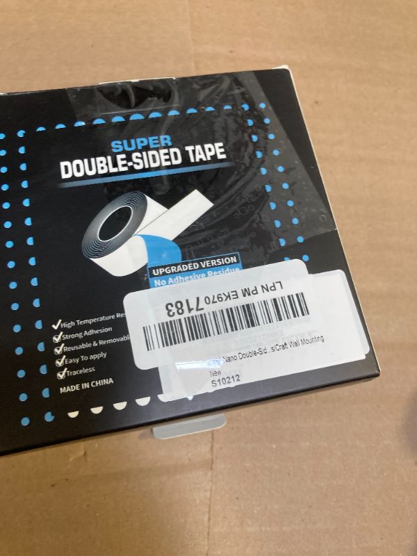Photo 1 of Art3d Nano Double-Sided Adhesive Tape, Multipurpose Tape for Carpet Mats/Paste Items/Photos Frames/Craft Wall Mounting