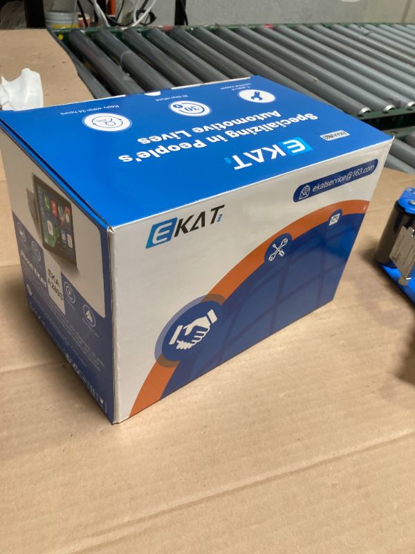 Photo 1 of 10.1 inch Single Din Car Stereo with CarPlay and Android Auto, Detachable Touch Screen Radio with Mirror Link/1080P/EQ Audio/SWC/Bluetooth +Backup Camera+MIC
