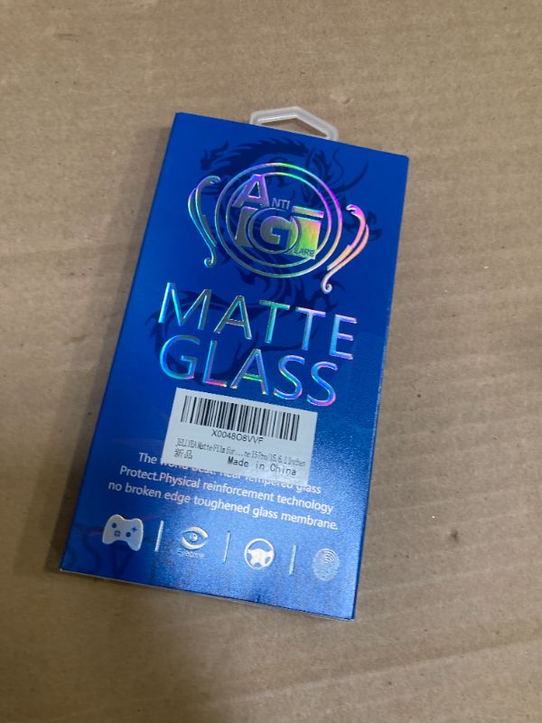 Photo 1 of JELLYEA Matte Film for iPhone 15 / iPhone 15 Pro [3-Pieces] Tempered Glass Matte Anti-Glare Anti-fingerprint 9H Matt Screen Protector Film for iPhone 15 Pro/15.6.1 Inches