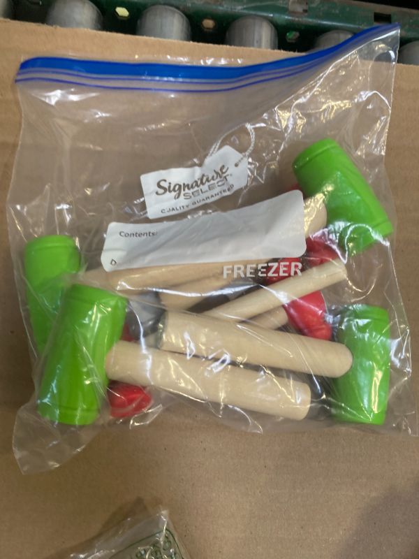 Photo 1 of 12Pcs Hammer Toys with 100Pcs Small Wooden Hammer Simulation Fake Hammer Maintenance Tools,Toy Hammer Plastic Toddler Claw Hammer Portable Toys Pretend Play Fake Mallet Hammer for Boys Girls