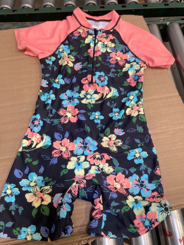 Photo 1 of Size 9/10--Kids Tankini Swimwear Floral Print