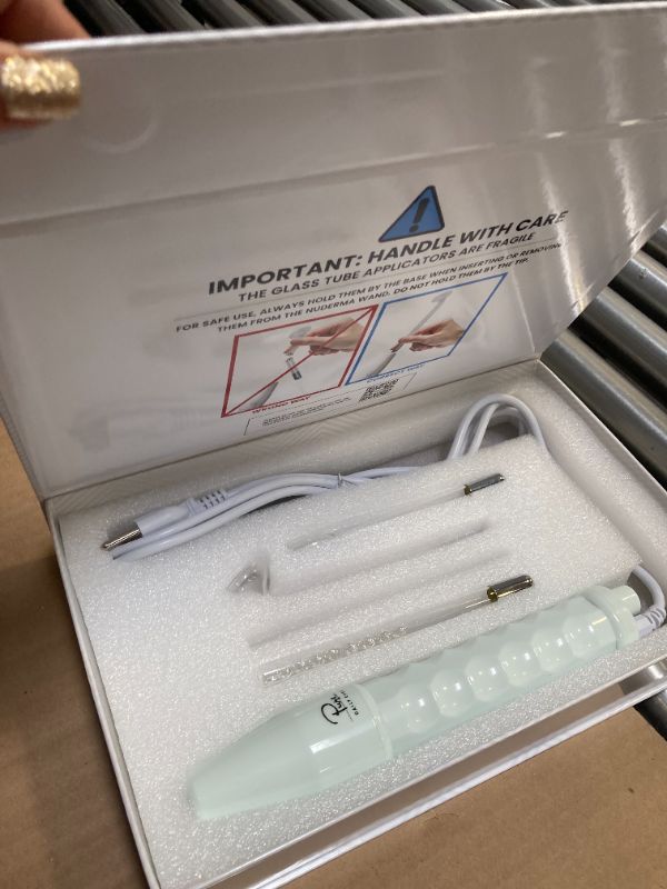 Photo 1 of Pure Daily Care NuDerma Handheld Skin Therapy Wand Machine w/Neon – Anti-Aging - Skin Tightening - Wrinkle Reducing - Dark Circles – Clarifying - Hair & Scalp Stimulator