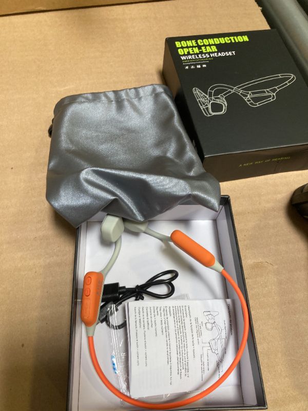 Photo 1 of Bone Conduction Headphones Wireless Bluetooth 5.4